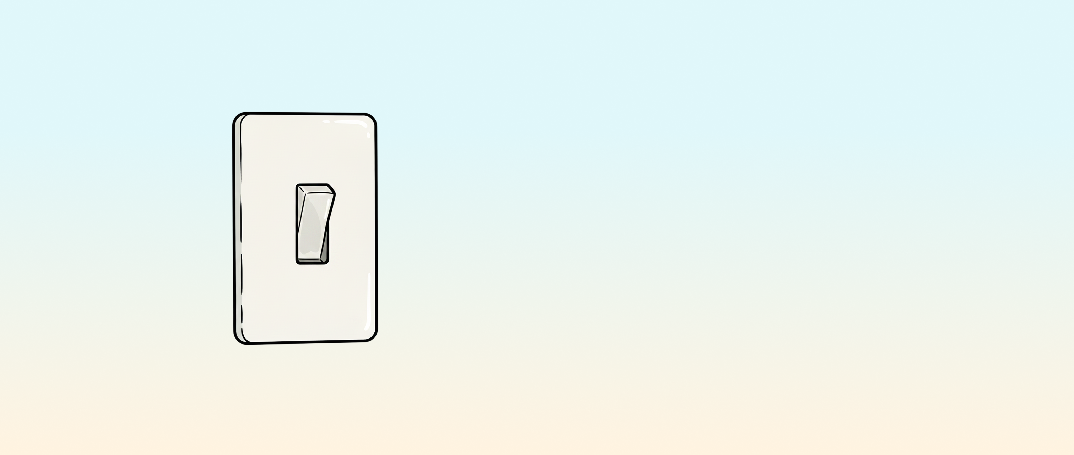 Stylized halftone image of a mountain peak with a beige sky