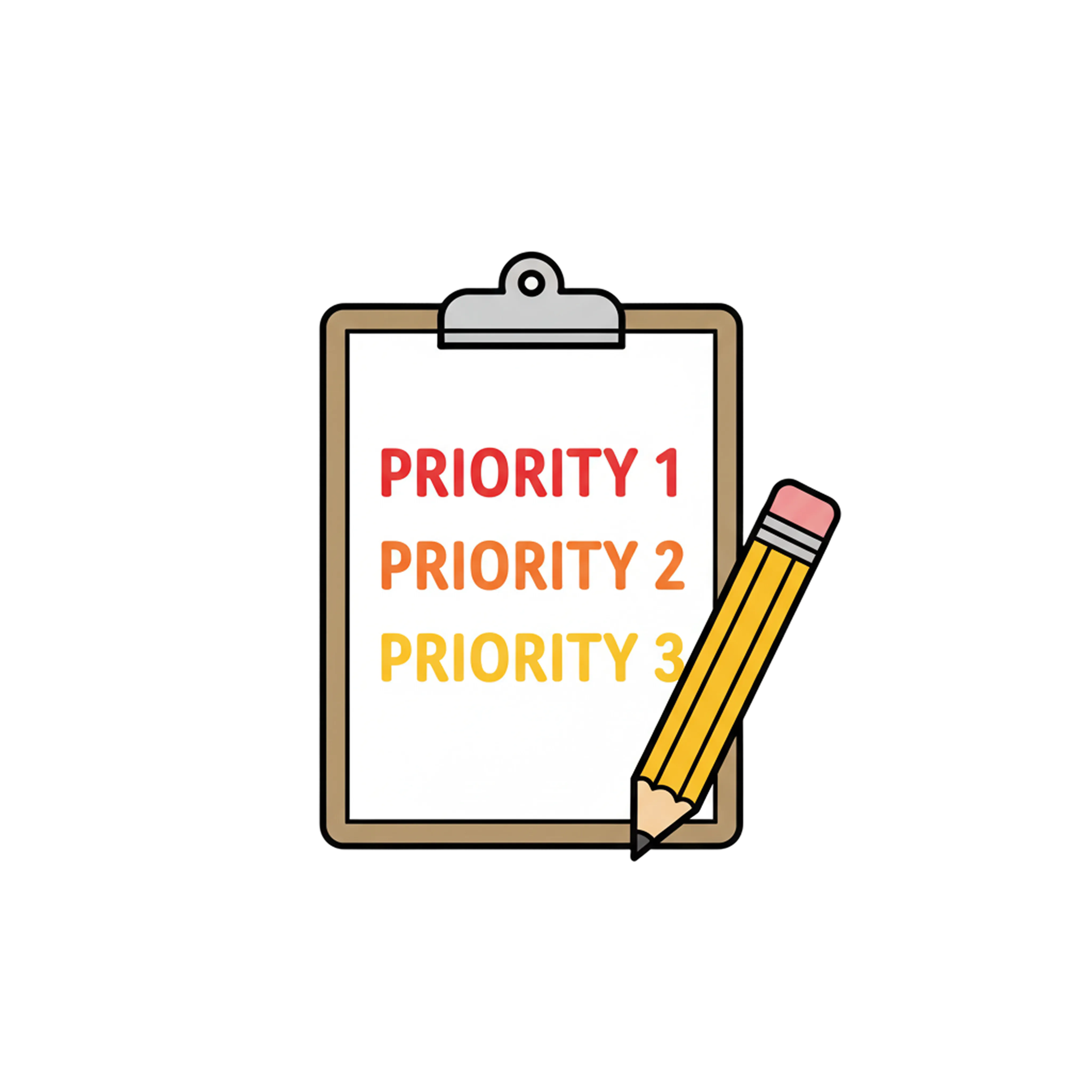 A priority diagram for invoice chasing software features
