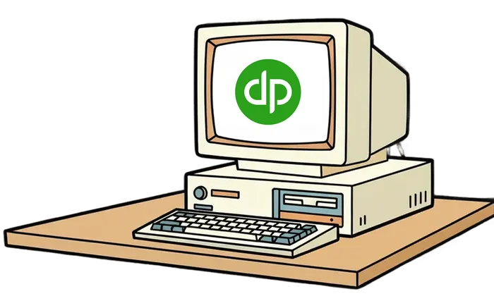 A QuickBooks Online interface shown on a computer screen