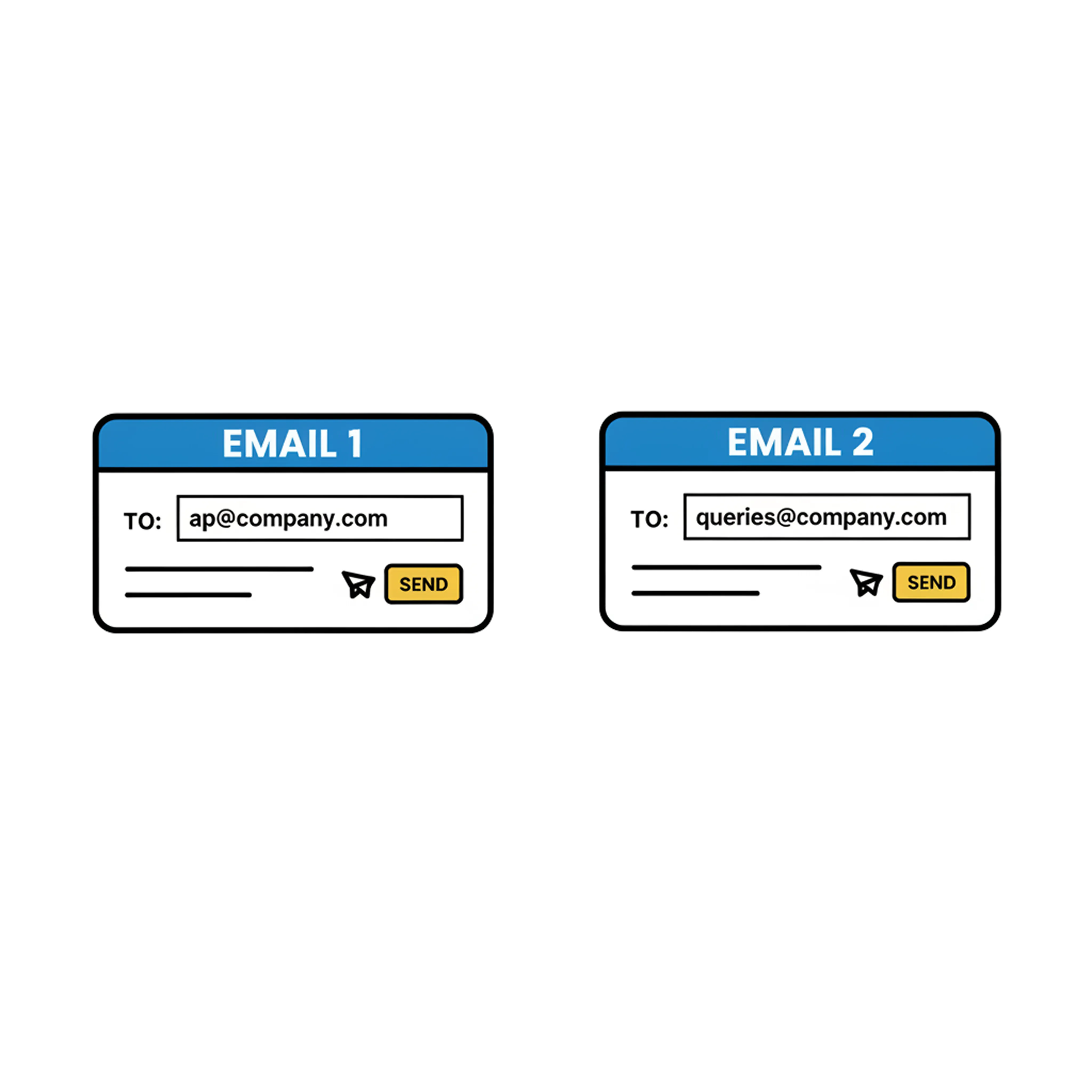 PLACEHOLDER - invoice email routing illustration