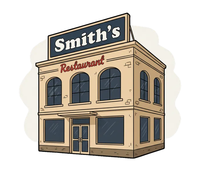 Smith's Restaurant illustration